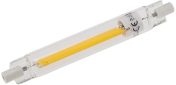 LED Strahler 8W R7s "RS118 COB8" / 360°, 4200k, 950lm, 118mm, neutralweiß