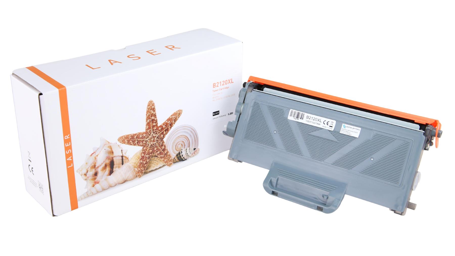 TN2120XL alternativ Toner black für Brother / TN2120XL / 5.200 Seiten