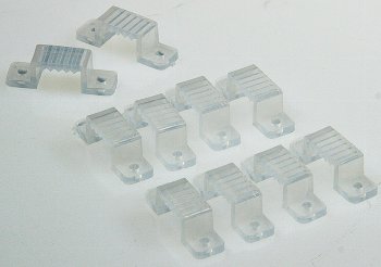 Befestigungsclip für 230V LED Stripes - 10er Beutel Befestigungsclip für 230V LED Stripes - 10er Beutel