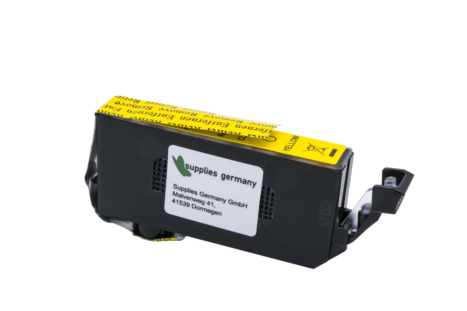 CLI526Y alternativ Tinte yellow für Canon / 4543B001 / 10ml / mit Chip