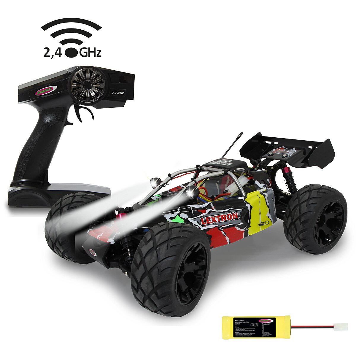 Lextron Desertbuggy 4WD 1:10 NiMh 2,4GHz mit LED Lextron Desertbuggy 4WD 1:10 NiMh 2,4GHz mit LED