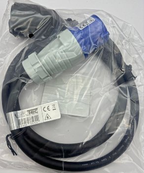 CEE auf Schutzkontakt-Kupplung 1,5m / 230V, Adapter für Wohnwagen, Camping