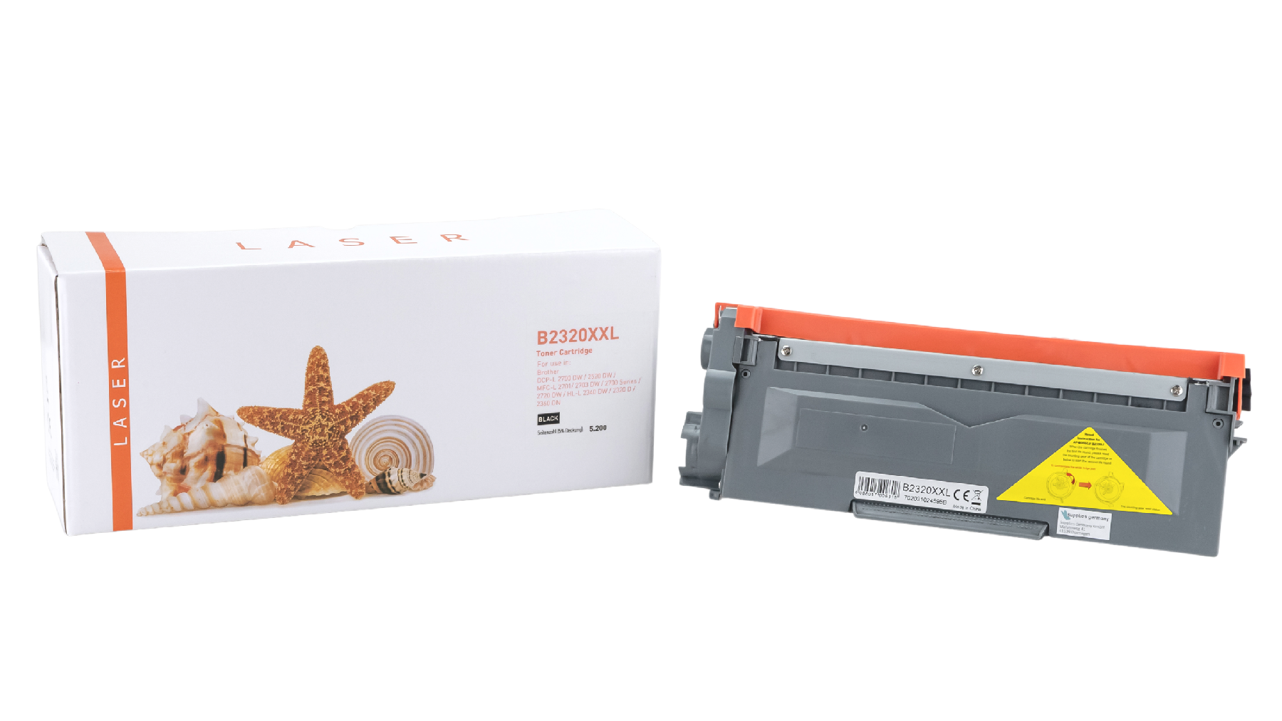 TN2320XXL alternativ Toner black für Brother  / TN2320 / 5.200 Seiten