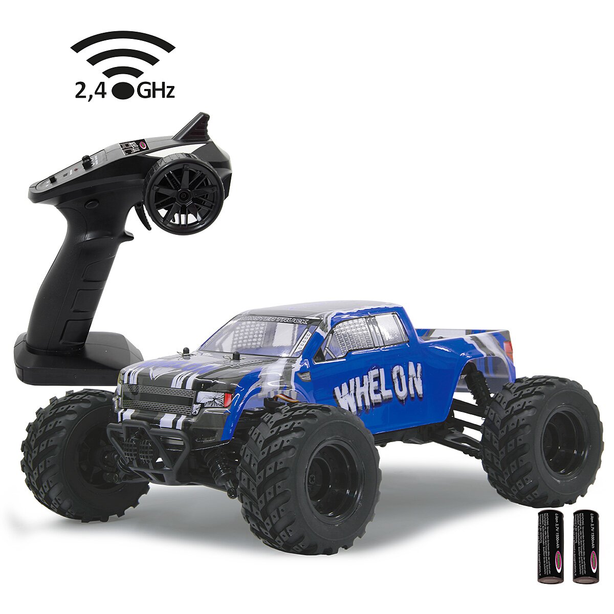 Whelon Monstertruck 4WD 1:12 Li-Ion 2,4GHz Whelon Monstertruck 4WD 1:12 Li-Ion 2,4GHz