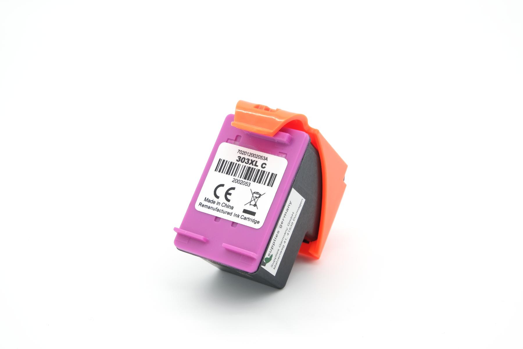 303XLC alternativ Tinte Color für HP / T6N03AE / 18ml