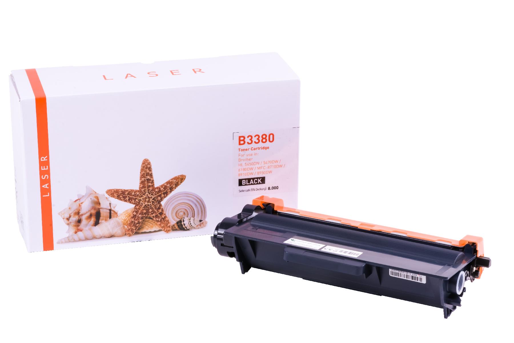 TN3380 alternativ Toner schwarz für Brother / TN3380 / 8.000 Seiten