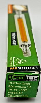 LED Strahler 8W R7s "RS118 COB8", 360°, 4200k, 950lm, 118mm, neutralweiß