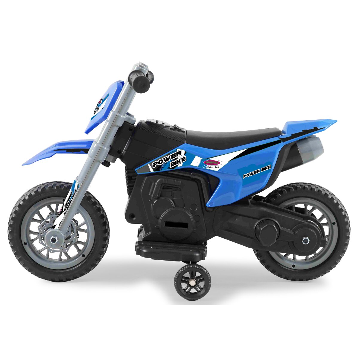 Kinderfahrzeug Motorrad Power Bike blau