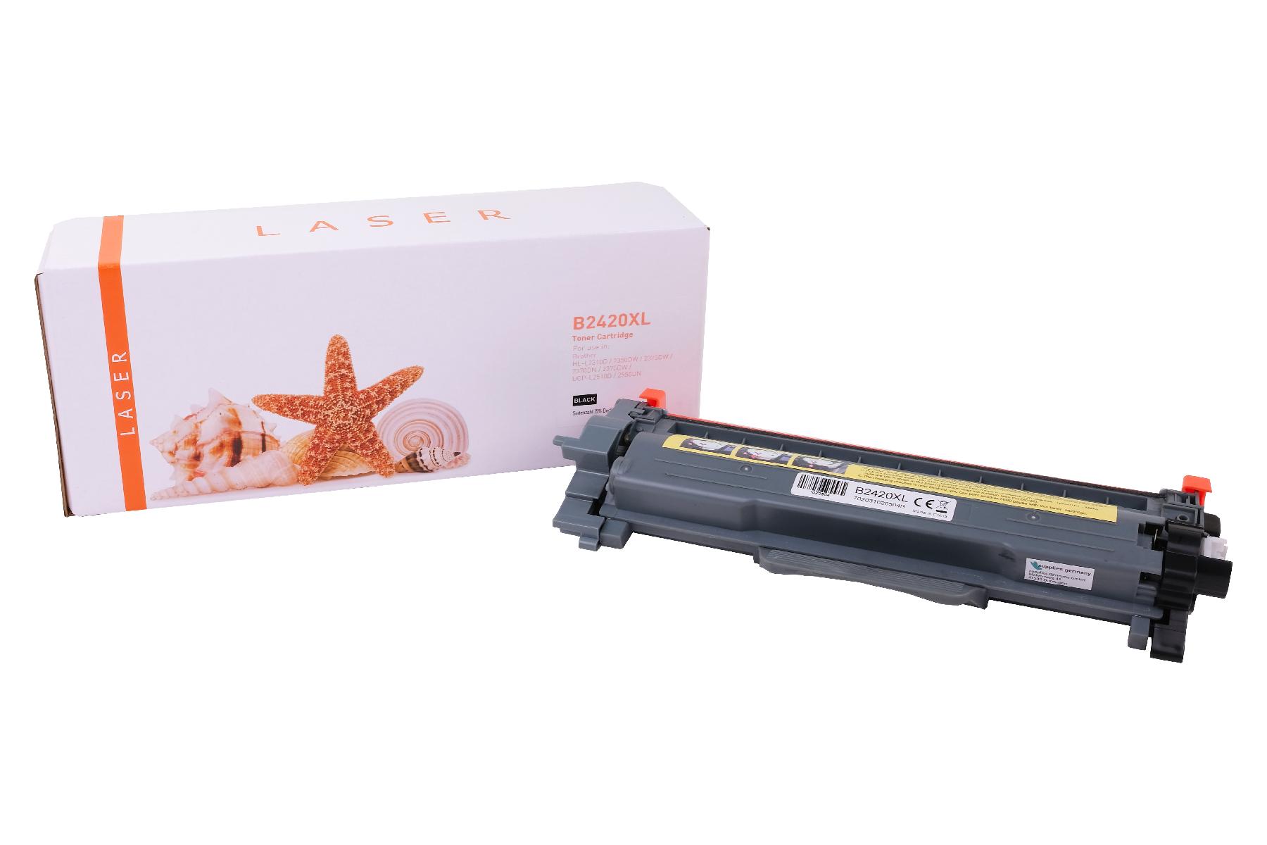TN2420XL alternativ Toner schwarz für Brother / TN2420XL / 6.000 Seiten