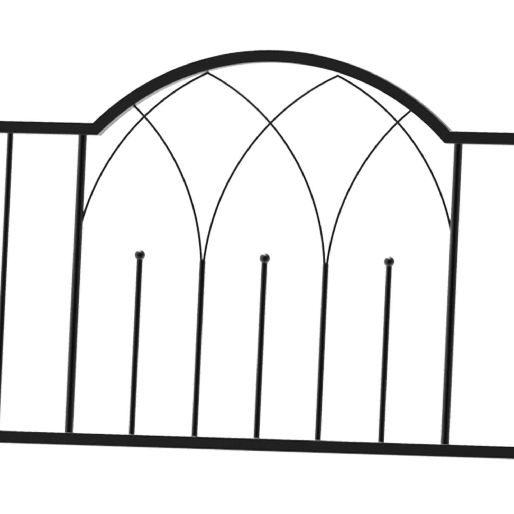 Rosenbogen mit Bank Rosenbank Laubenbank Philosophenbank Rankgitter Rankhilfe Gartenbank Metall Schwarz 115 x 59 x 203 cm
