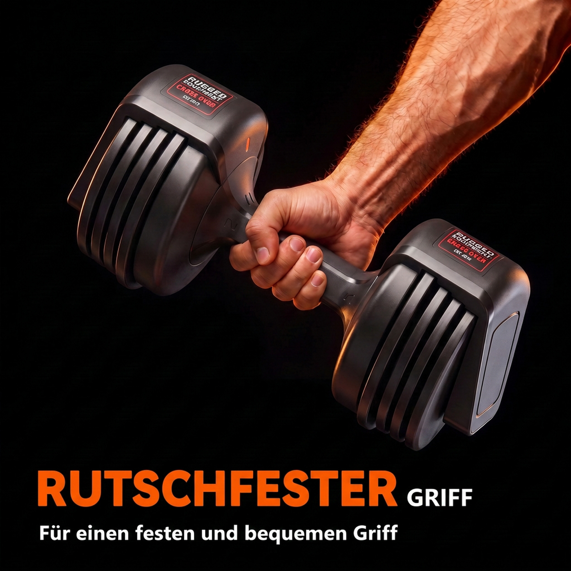 verstellbare Hantel Set, 11 kg Hanteln mit Schnelleinstellung Ablagefach, rutschfest Griff, Platzsparend