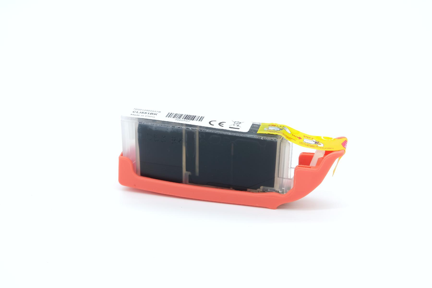 CLI551BKXL alternativ Tinte schwarz für Canon / 6508B001 / 15ml