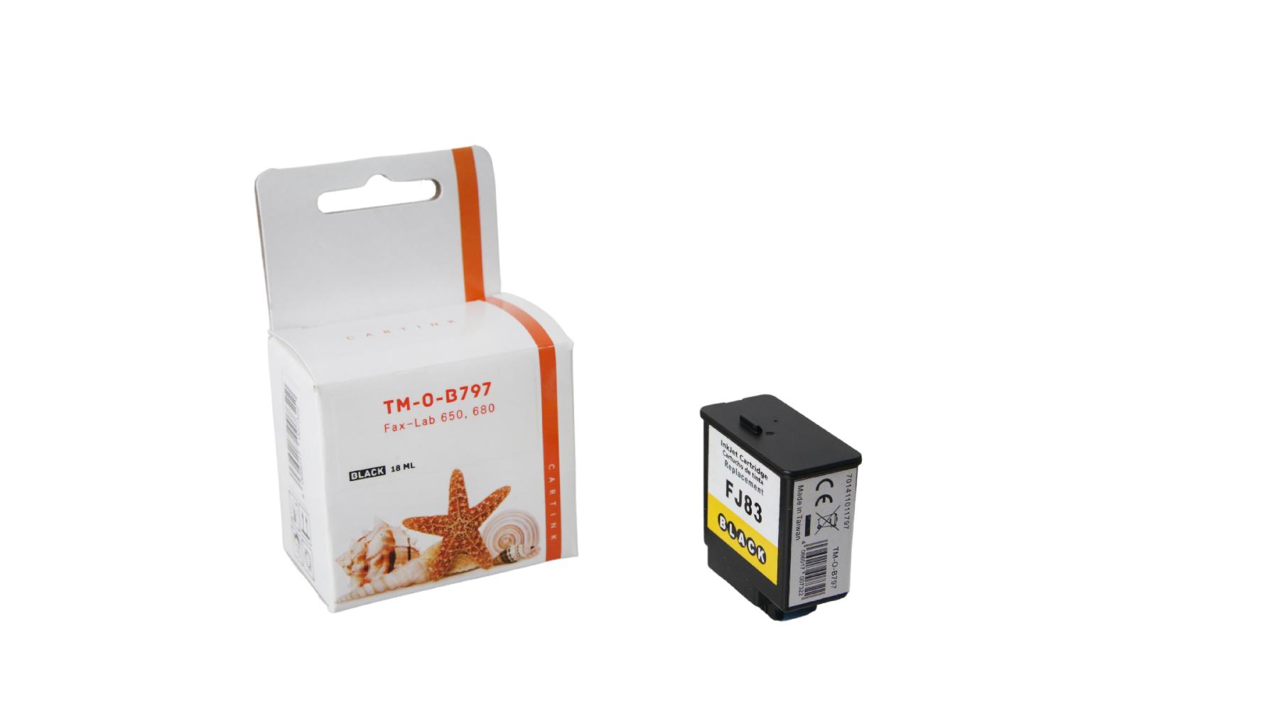 B0797 Refill Tinte schwarz für Olivetti / B0797 /FJ83 / 18ml