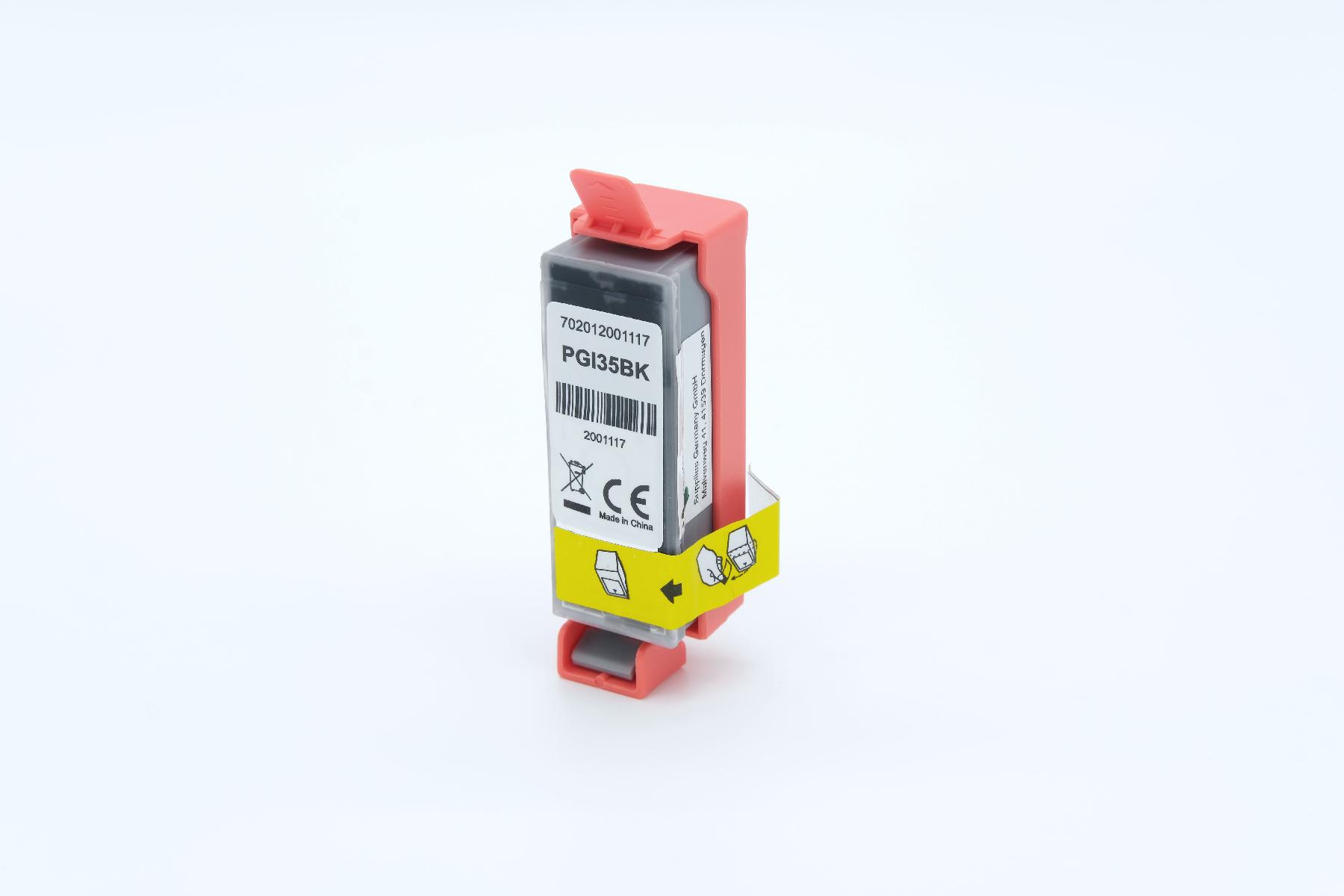 PGI35 alternativ Tinte schwarz für Canon / 1509B001 / 9,5ml / mit Chip