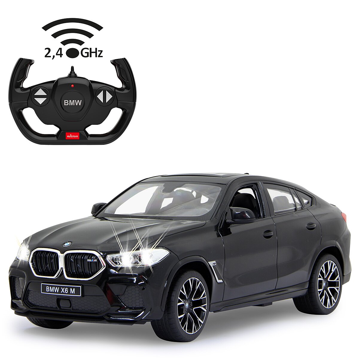 BMW X6 M 1:14 schwarz 2,4GHz