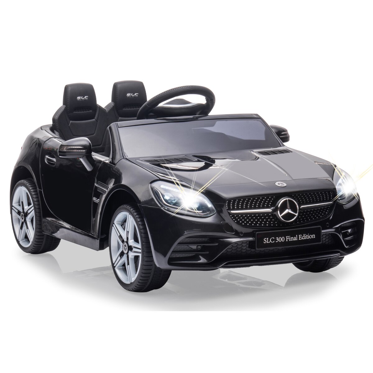 Kinderfahrzeug Mercedes-Benz SLC schwarz