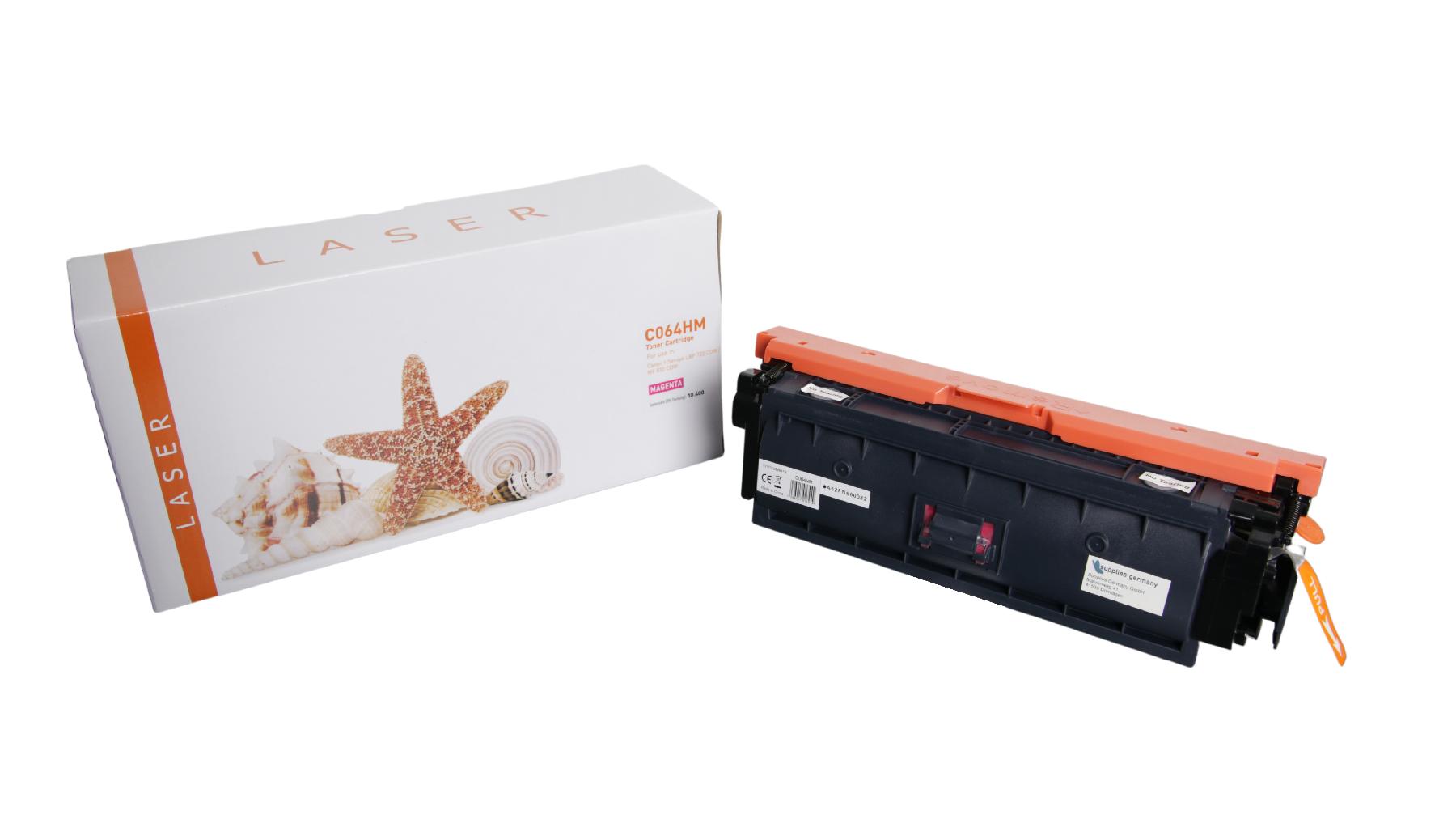 064HM ohne Chip alternativ Toner magenta Canon / 4934C001 / 10.400 Seiten 064HM ohne Chip alternativ Toner magenta Canon / 4934C001 / 10.400 Seiten