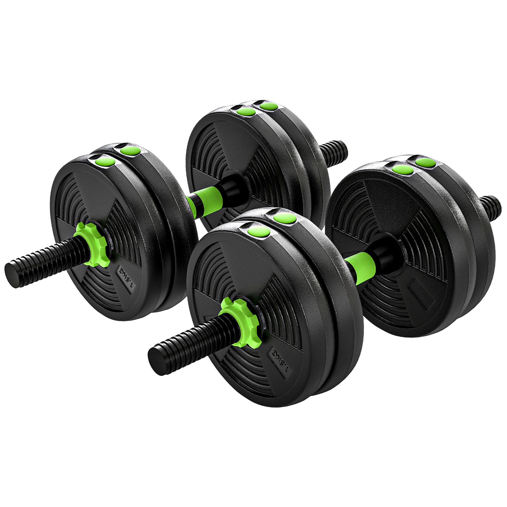 Hantelset verstellbar 15 KG Kurzhantel Set Kurzhanteln Langhanteln Hanteln Set für Krafttraining
