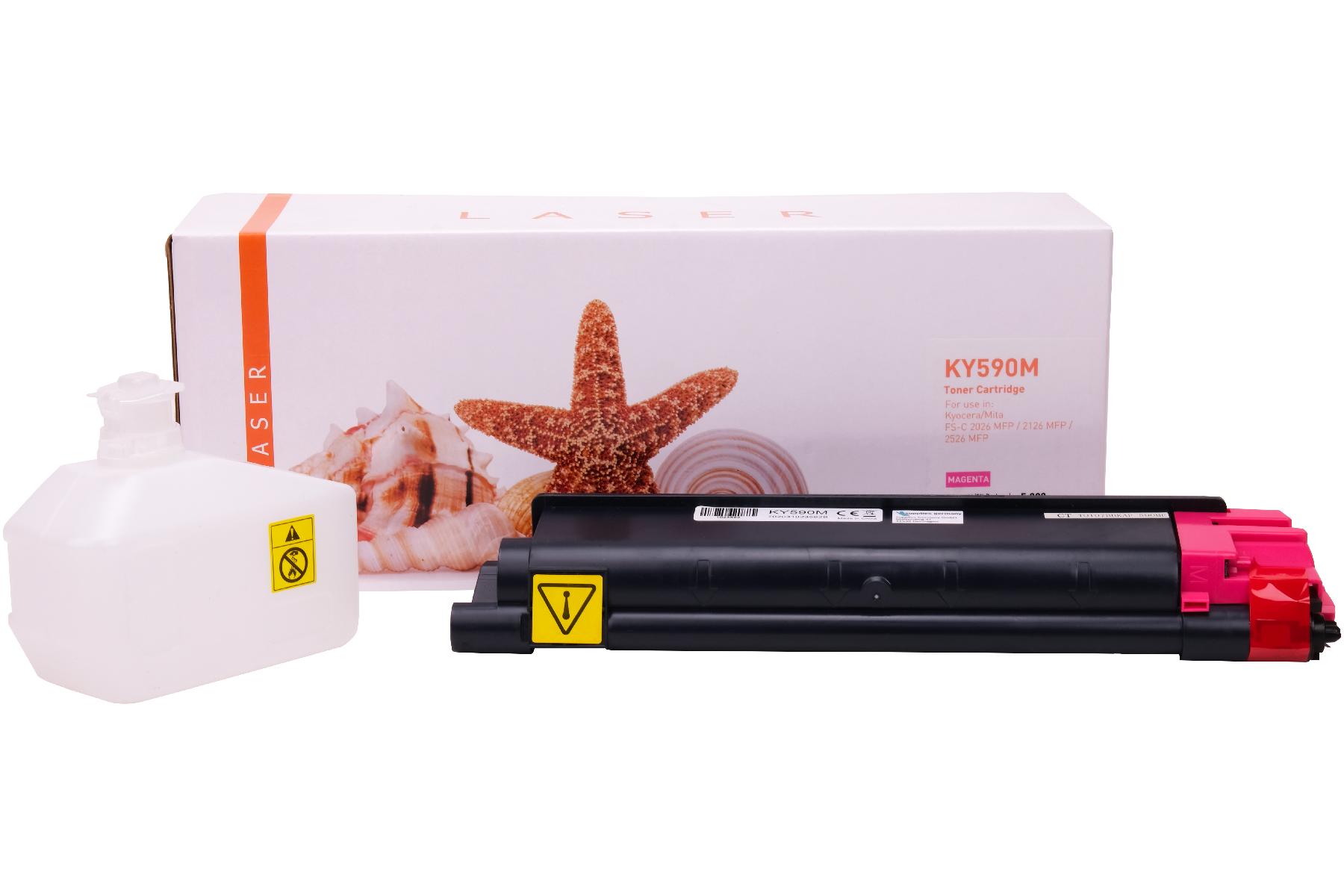 TK590M alternativ Toner Magenta für Kyocera / TK590M / 5.000 Seiten TK590M alternativ Toner Magenta für Kyocera / TK590M / 5.000 Seiten