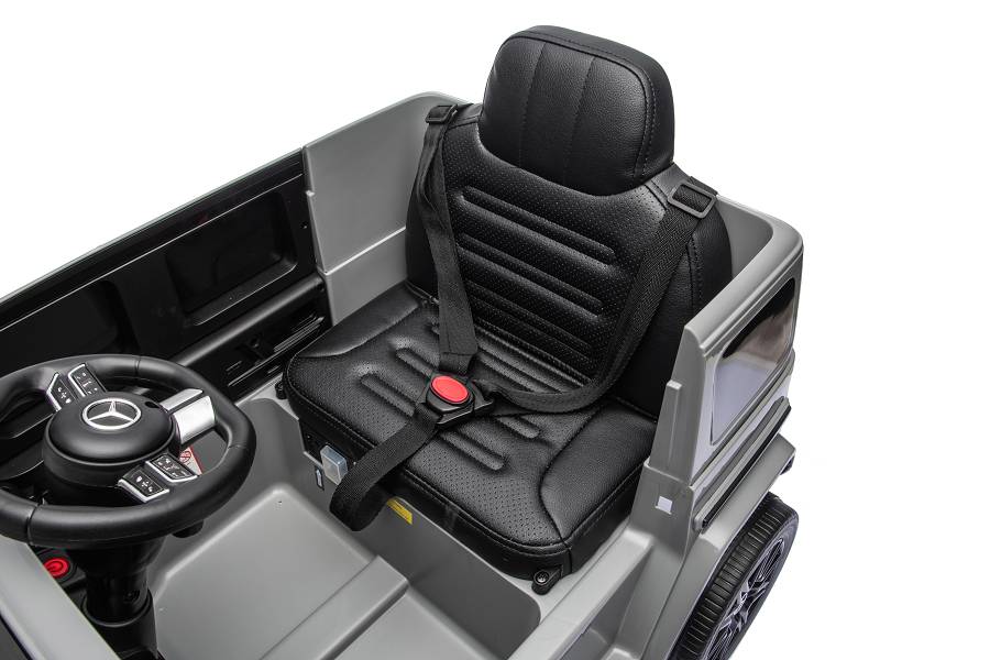 Kinderfahrzeug Mercedes AMG G580 - silber