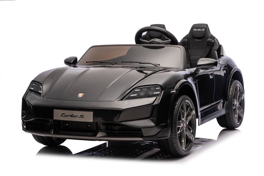 Elektro Kinderfahrzeug „Porsche Taycan Turbo S“ - schwarz
