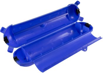 Kabelschutzbox für Aussen IP44 XL, für CEE, LxØ 365x90mm, Blau Kabelschutzbox für Aussen IP44 XL, für CEE, LxØ 365x90mm, Blau