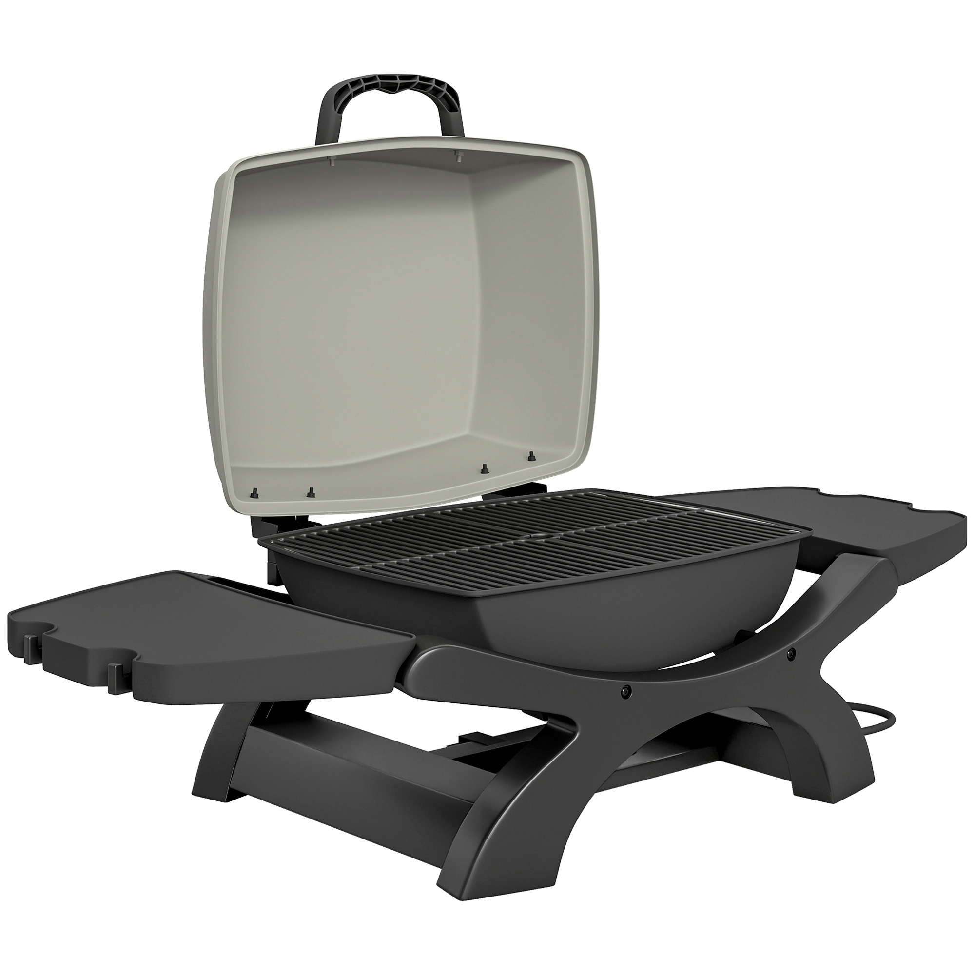 outsunny-elektrischer-aussen-grill-2300w-tragbarer-tischgrill-mit-emaillierten-grillrosten-seitentischen-schwarz~24I23M9N1TO00