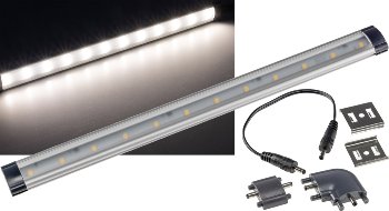LED Unterbauleuchte "CT-FL30" 30cm - 278lm, 3 Watt, 4000K / tageslicht weiß LED Unterbauleuchte "CT-FL30" 30cm - 278lm, 3 Watt, 4000K / tageslicht weiß