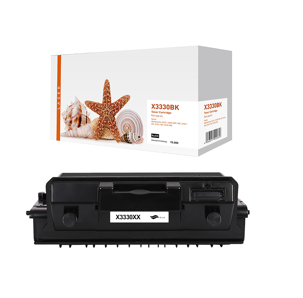 X3330BK alternativ Toner black für Xerox / 106R03624 / 15.000 Seiten