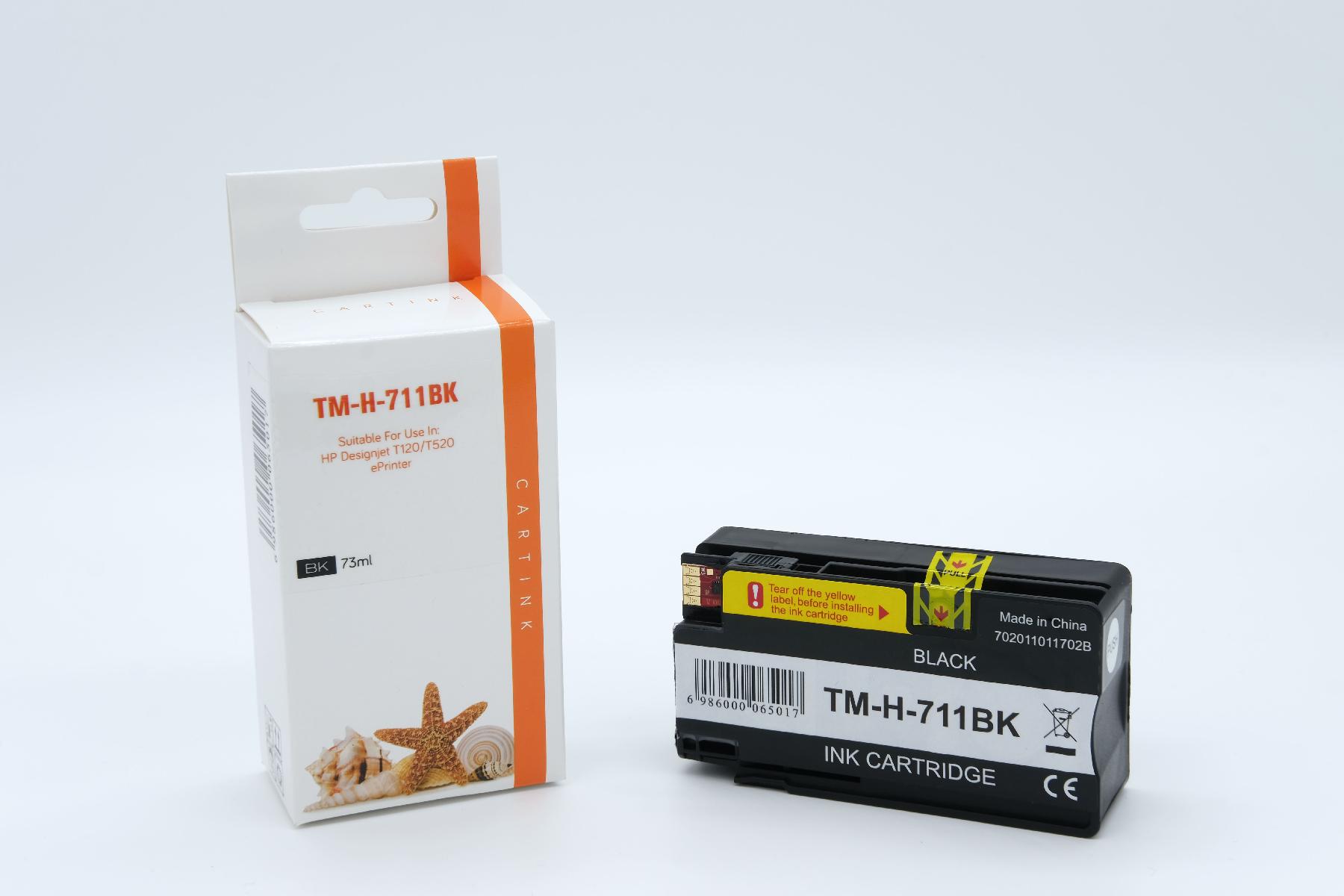 711 Refill Tinte black für HP / CZ133A / 73ml