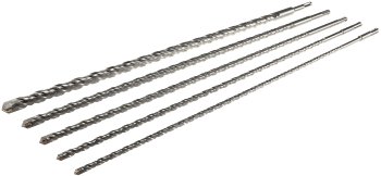 SDS-PLUS Schlagbohrerset, 60cm, 8-10-12-16-20mm Ø