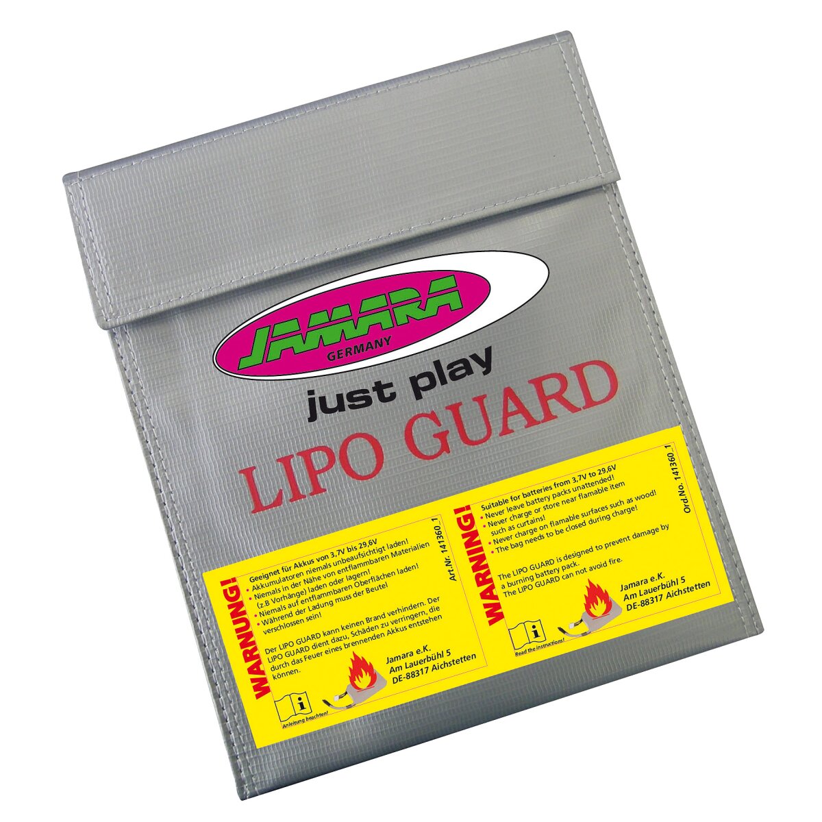 LiPo Guard Lipobrandschutz- tasche 23 x 18 cm LiPo Guard Lipobrandschutz- tasche 23 x 18 cm