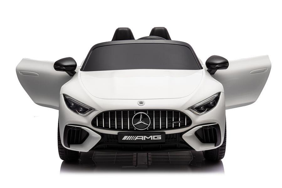 Kinderfahrzeug Mercedes SL63 AMG - weiß lackiert