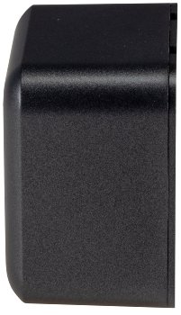 FASKO Schutzkontakt-Steckdose, Anthrazit / 250V~/ 16A, Aufputz, Schraubanschluss