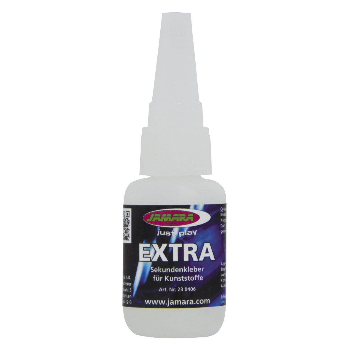 Sekundenkleber EXTRA für Kunststoffe mit Nadel 20g Sekundenkleber EXTRA für Kunststoffe mit Nadel 20g