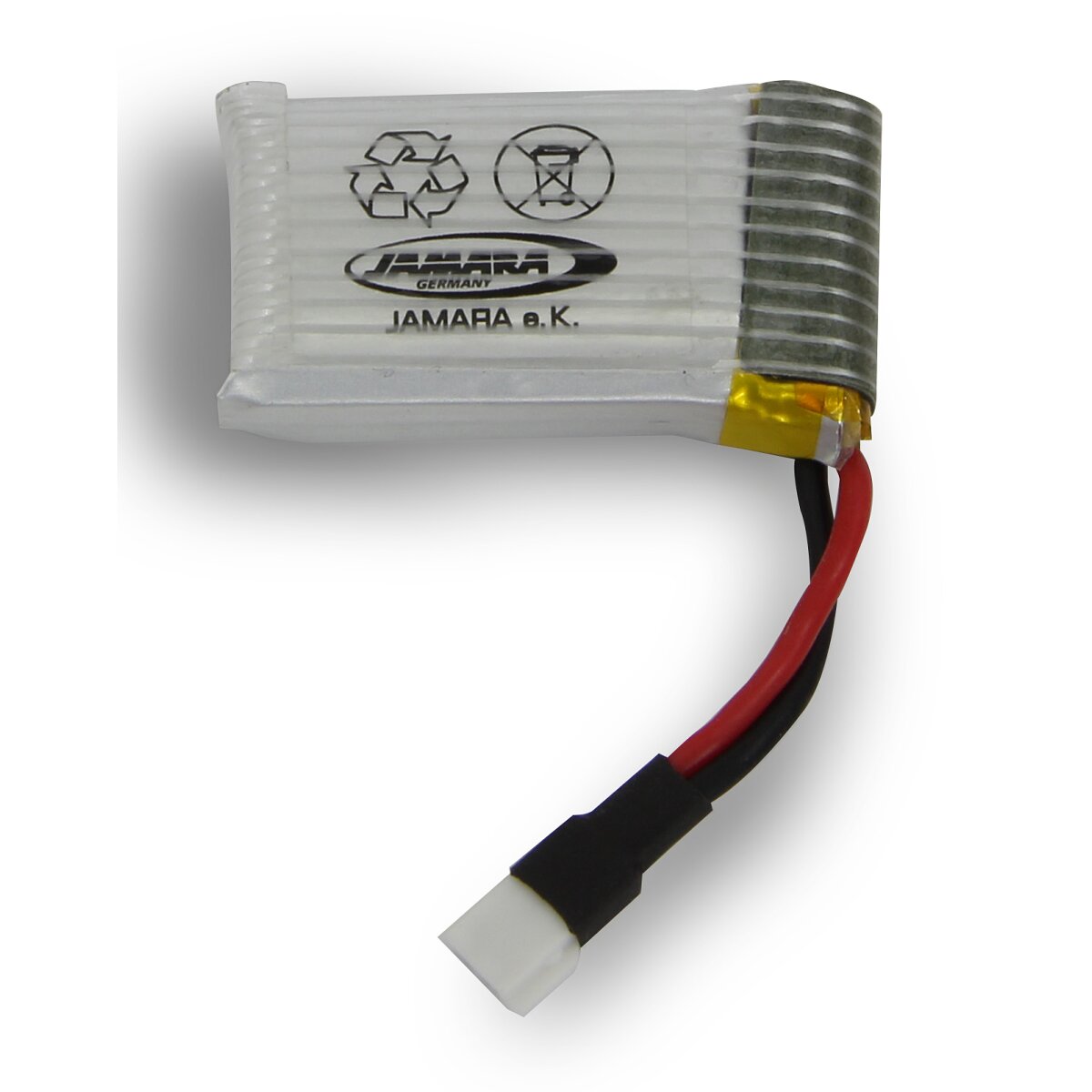 Lipo Lithium-Ion Polymer Akku 3,7V 300mAh 10C 2Pin 1,11Wh Lipo Lithium-Ion Polymer Akku 3,7V 300mAh 10C 2Pin 1,11Wh