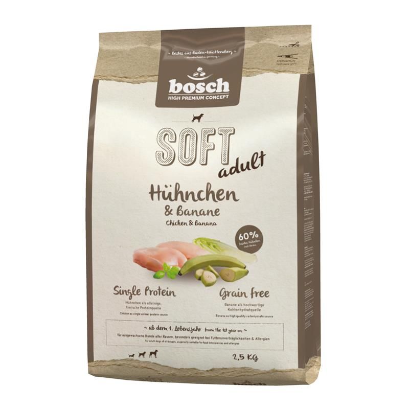 Bosch Soft Hühnchen & Banane - 2,5 Kg Bosch Soft Hühnchen & Banane - 2,5 Kg