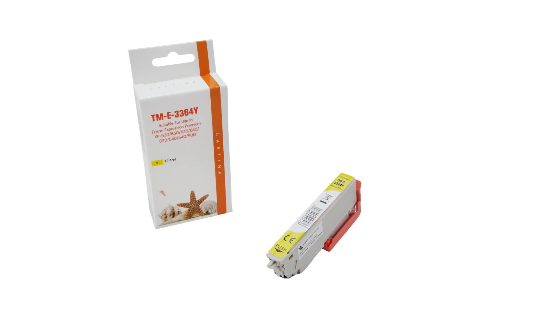 T33XLY alternativ Seestern Tinte yellow / C13T33644010 / 12,4ml