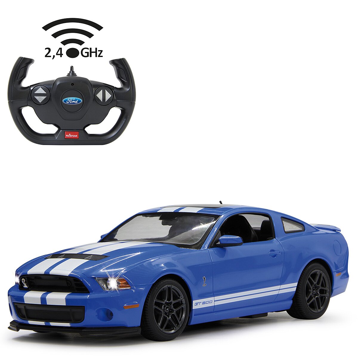 Ford Shelby GT500 1:14 blau 2,4GHz