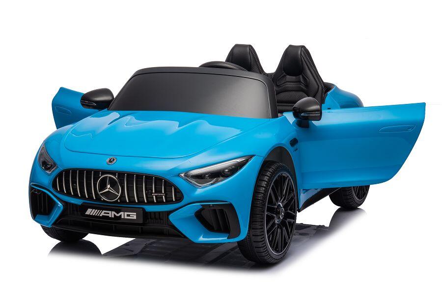 Kinderfahrzeug Mercedes SL63 AMG - lackiert - blau