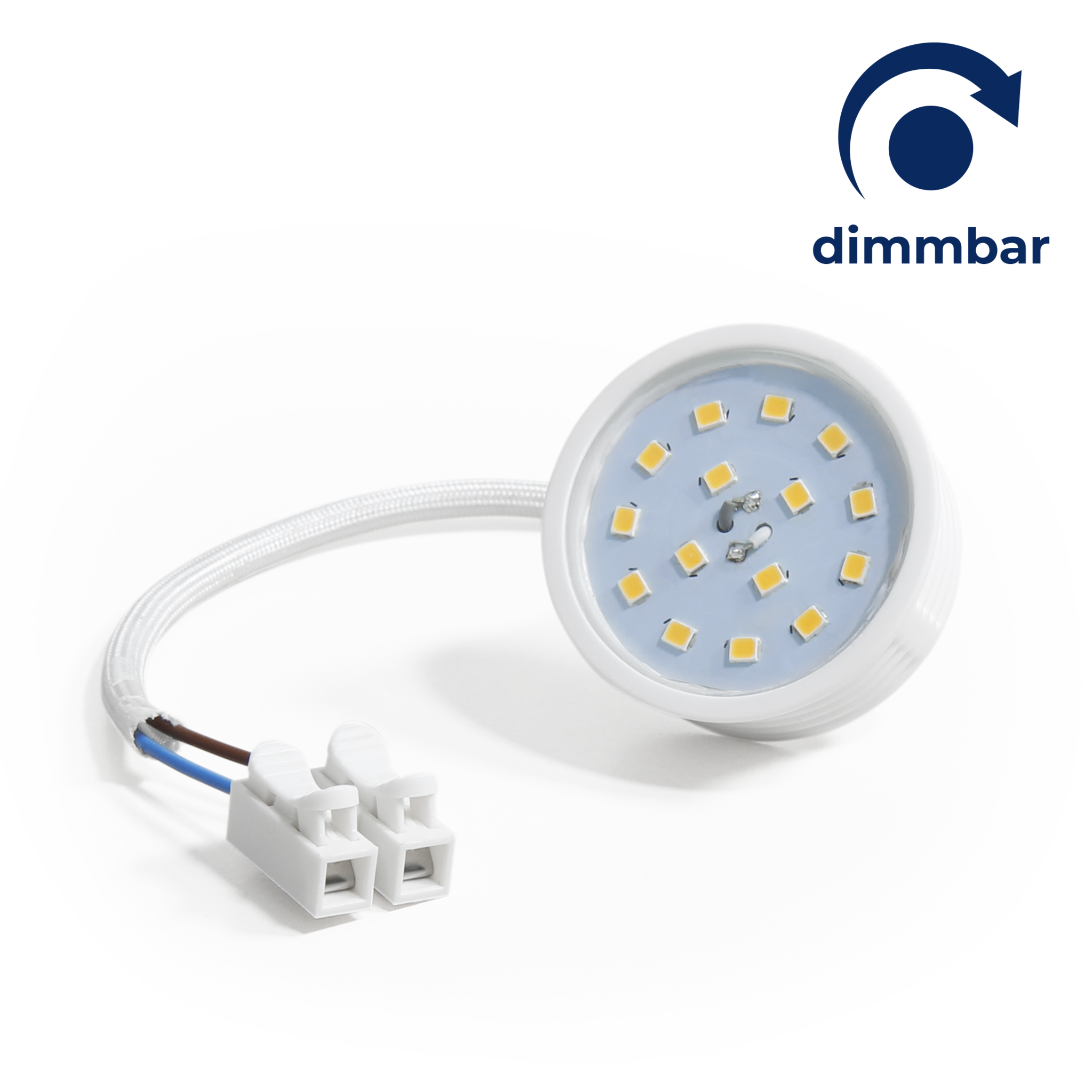 LED-Modul McShine, 7W, 650 Lumen, 230V, 50x23mm, warmweiß, 3000K, dimmbar