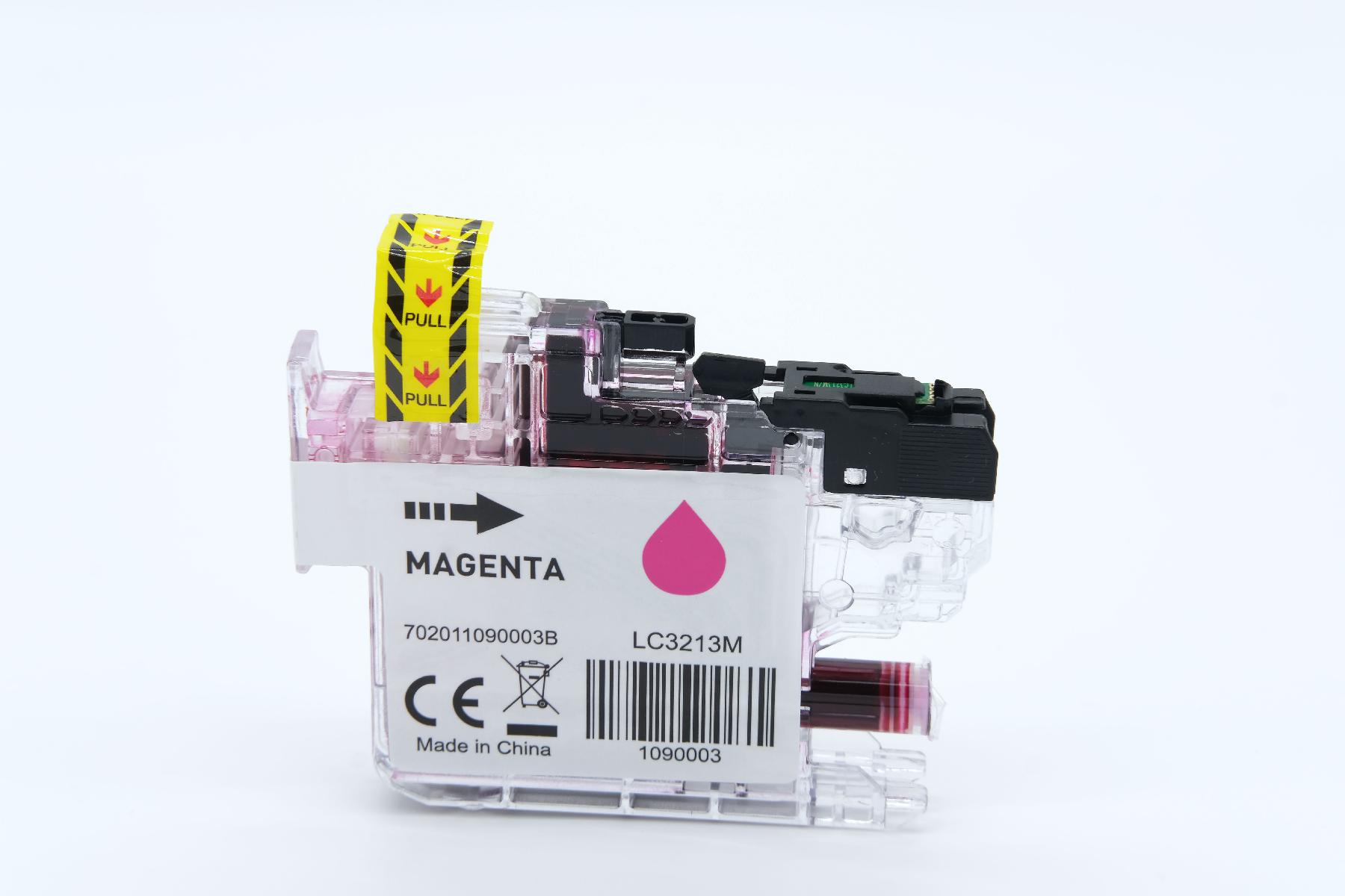 LC3213M alternativ Tinte magenta für Brother / LC3213M / 400 Seiten