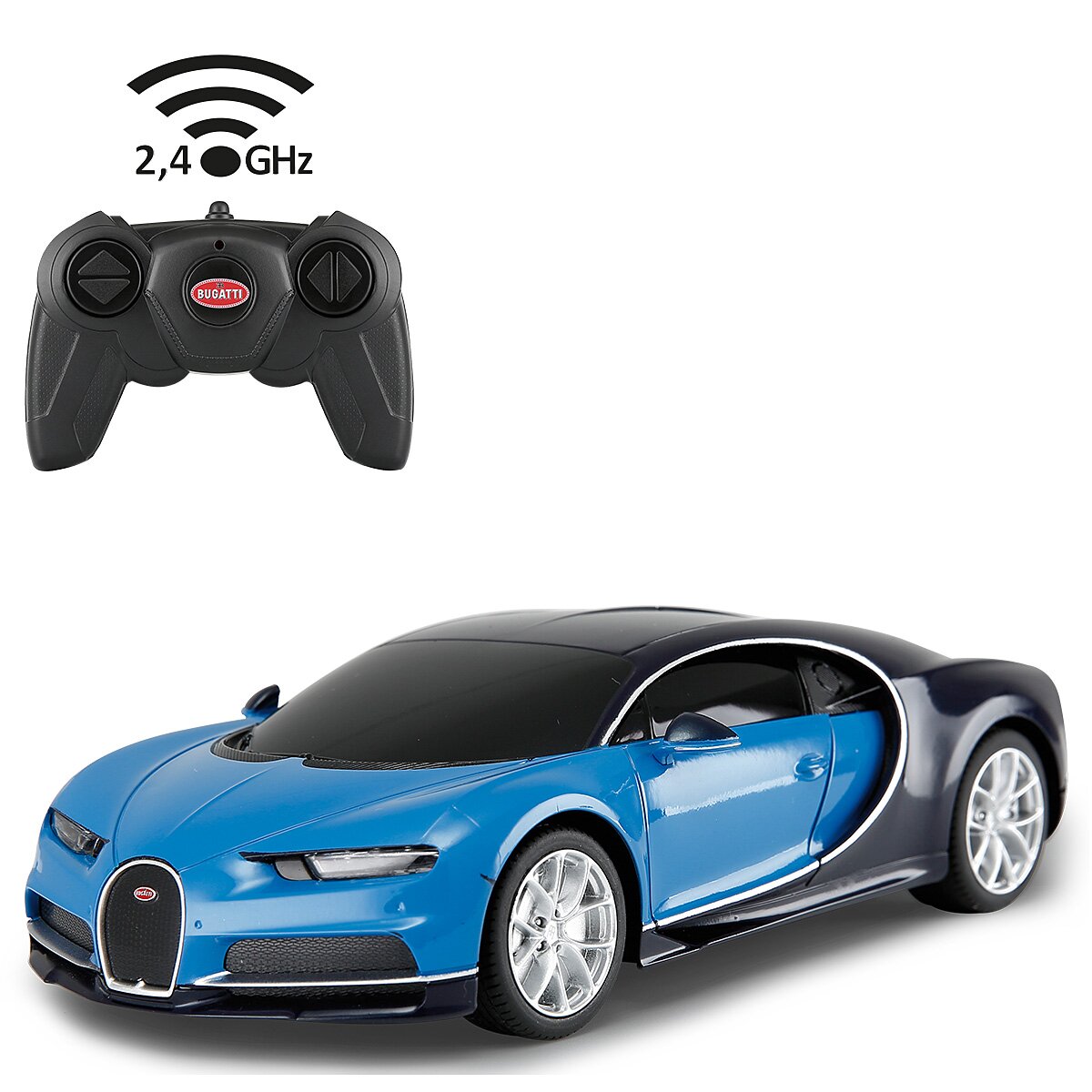 Bugatti Chiron 1:24 blau 2,4GHz