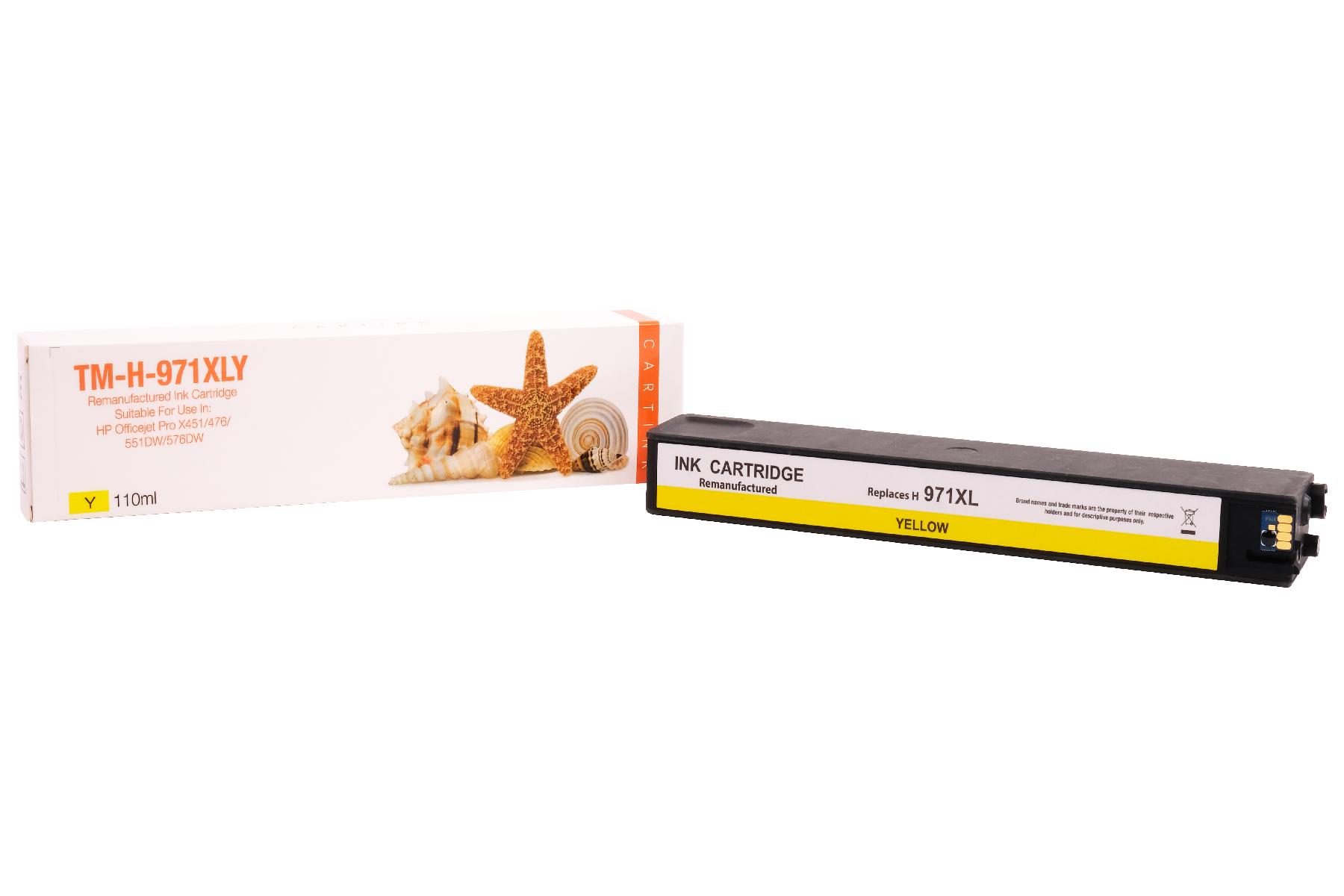 971XLY Refill Tinte yellow für HP / CN628AE / 110ml / 6.600 Seiten