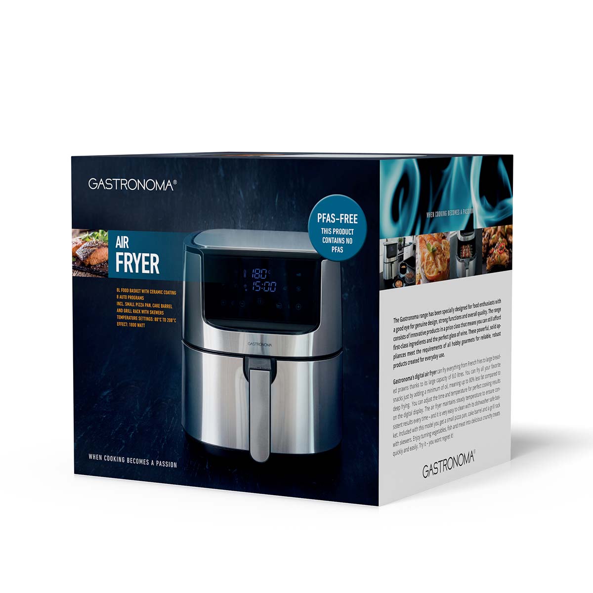 Fritteuse 8L Lebensmittelkorb mit Keramikbeschichtung