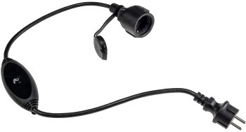 Funk-Steckdose für "Pilota Casa" IP44 / Zwischenstecker 230V, 1000Watt