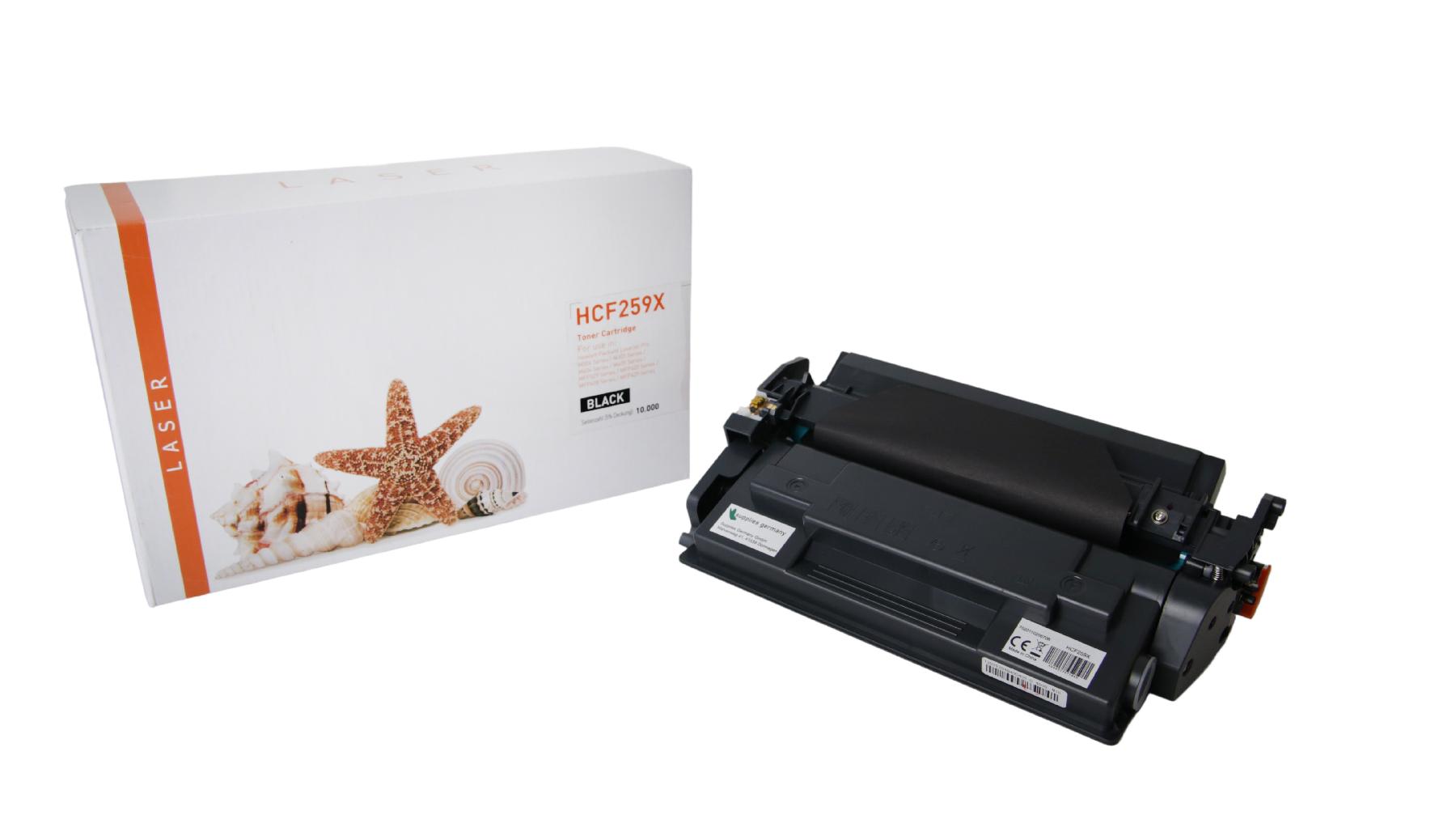 CF259X alternativ Toner schwarz für HP / CF259X / 10.000 Seiten