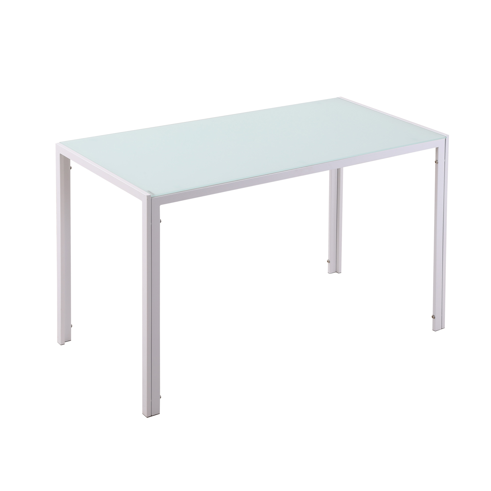 Esstisch Küchentisch großer Tisch, modernes Design, 120 cm x 60 cm x 75 cm, Weiß Esstisch Küchentisch großer Tisch, modernes Design, 120 cm x 60 cm x 75 cm, Weiß