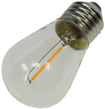 Biergarten-Lichterkette "CT-BGL 15" / 1,5 + 12,5m, 15x Filamentlampe 0,8W