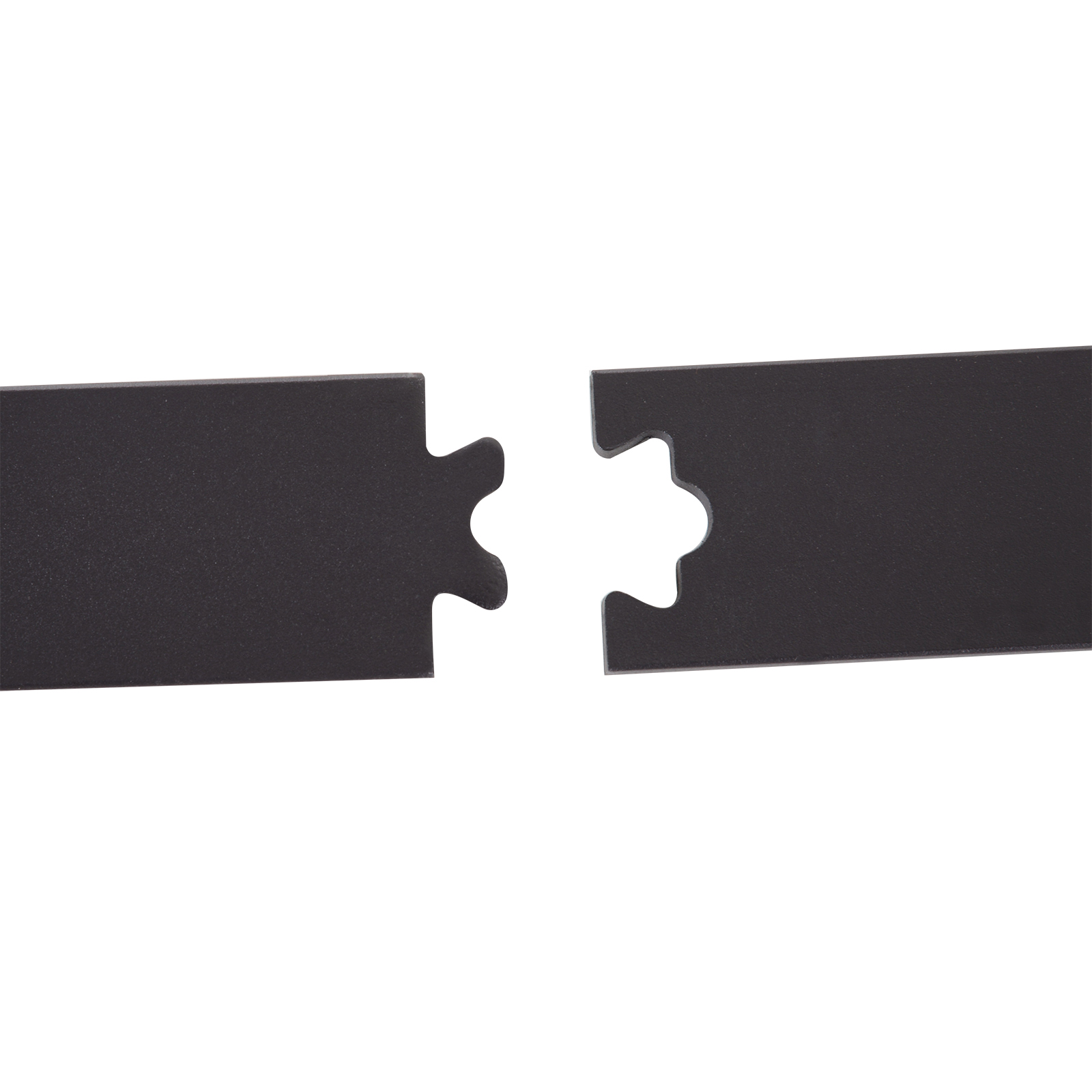 Gleitschienen-Bausatz für Schiebetür, inkl. Schienen, Rollen, Bodenstopper, 183 cm, bis 100 kg belastbar, Dunkelbraun